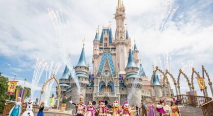 Cinderella Schloss im Magic Kingdom (Orlando, Florida)