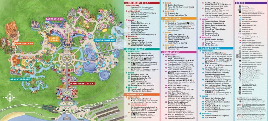 Magic Kingdom Karte