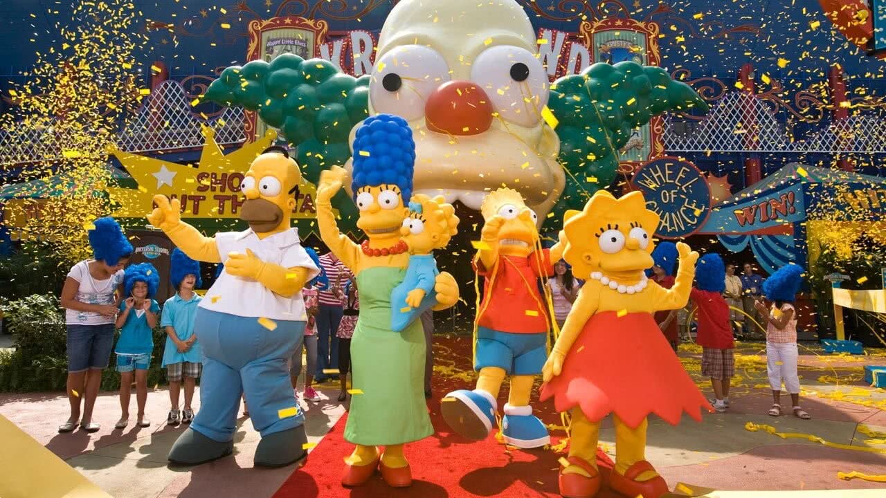 The Simpsons Ride in den Universal Studios Orlando (Florida)