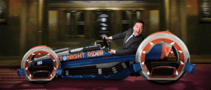 Race Through New York Starring Jimmy Fallon - Jimmys Fahrzeug in Orlando (Florida)