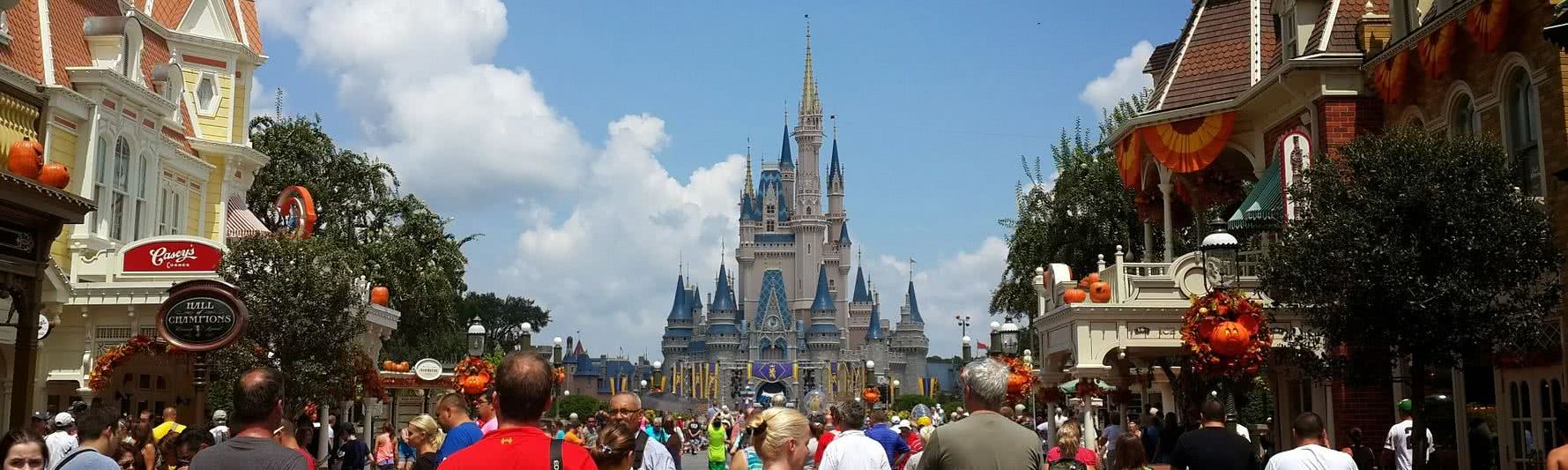 Magic Kingdom Im Walt Disney World Panorama