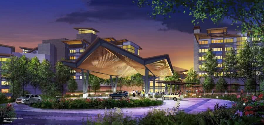 Neues Disney Hotel auf Insel beim Magic Kingdom