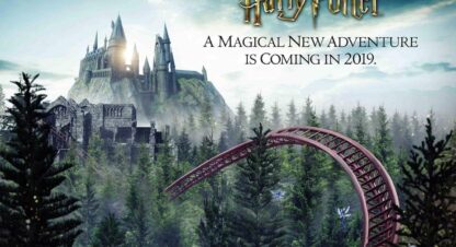 Harry Potter Achterbahn Islands Of Adventure Poster
