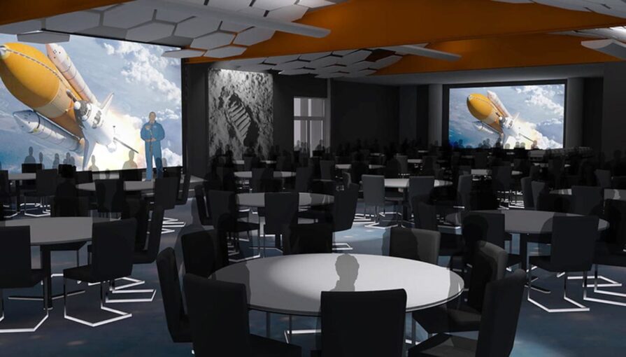 Dine With An Astronaut Interior Rendering