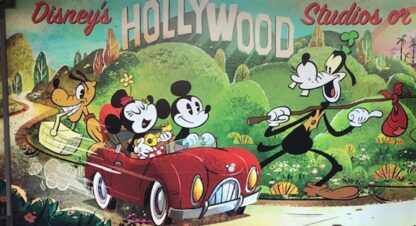 Mickey And Minnies Runaway Railway At Disneys Hollywood Studios Poster