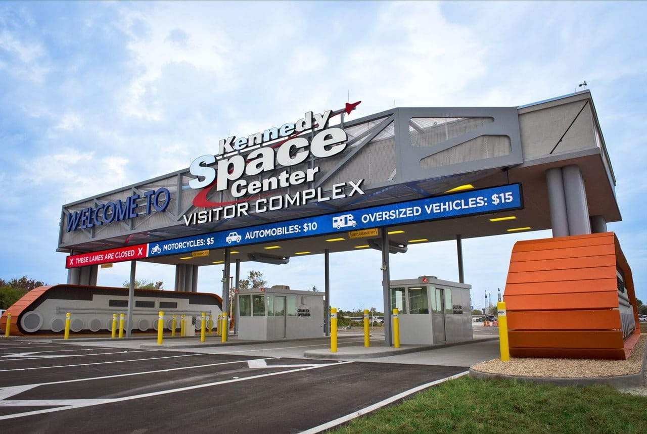 Kennedy Space Center Neuer Eingang 2019