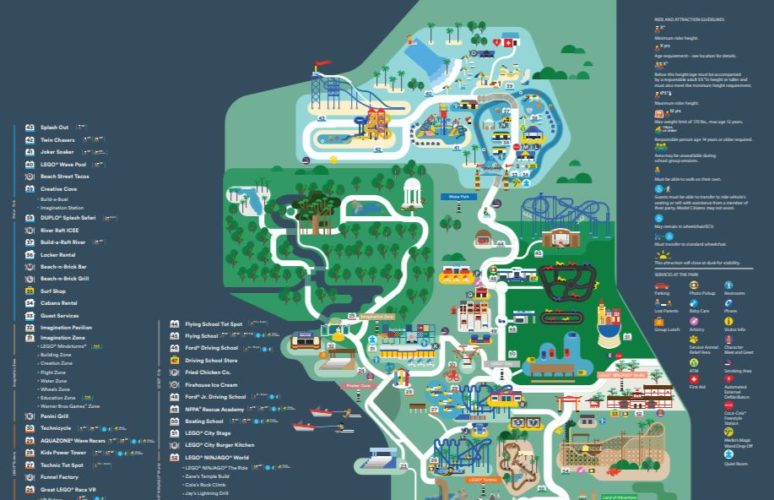 Freizeitpark Karten fürs Legoland