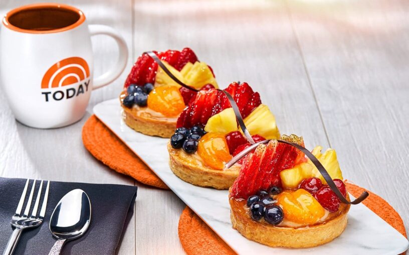 Universal Studios Orlando Today Cafe Fruit Tarts