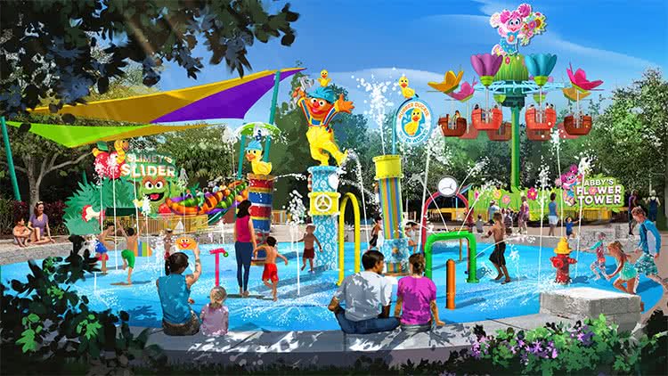 Sesame Street Seaworld Orlando Spielplatz