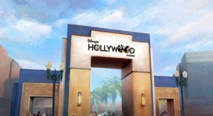 Disneys Hollywood Studios Neues Logo Eingang