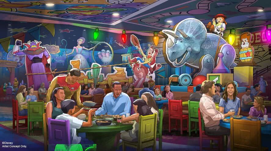 Toy Story Rodeo Restaurant