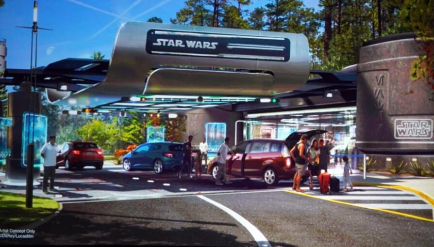 Star Wars Resort Hotel Orlando Eingang
