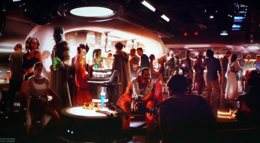 Star Wars Resort Hotel Orlando Restaurant
