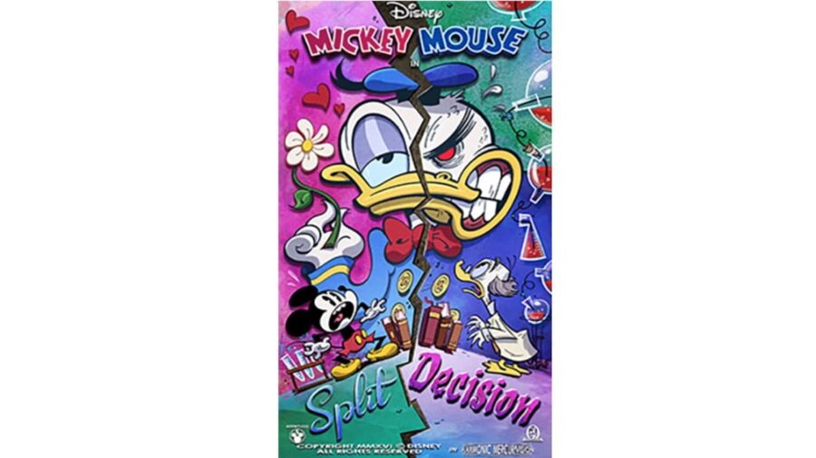 Mickey Cartoon Split Decision