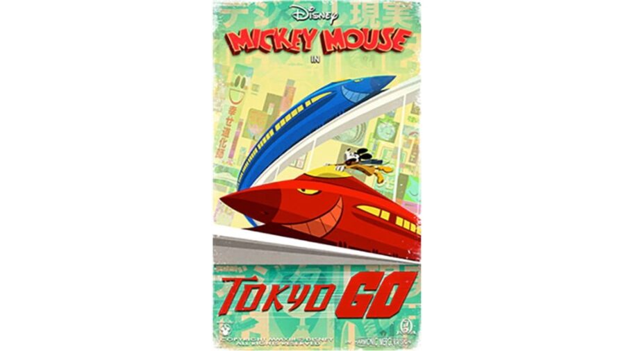 Mickey Cartoon Tokyo Go