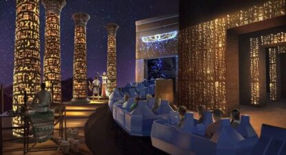 Spaceship Earth Concept Art Epcot Egypt