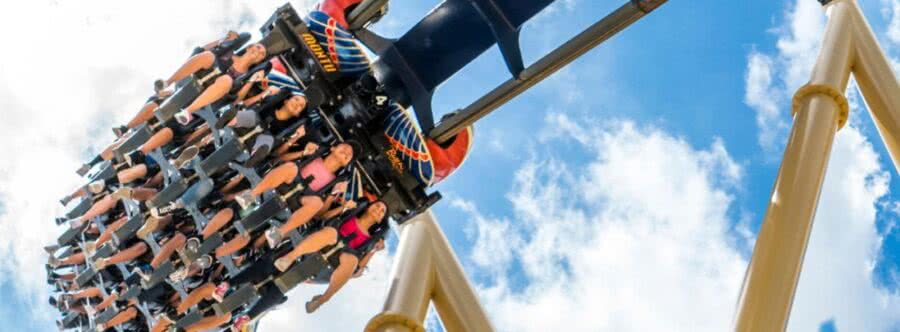 Busch Gardens Tampa Bay Rollercoasters Montu