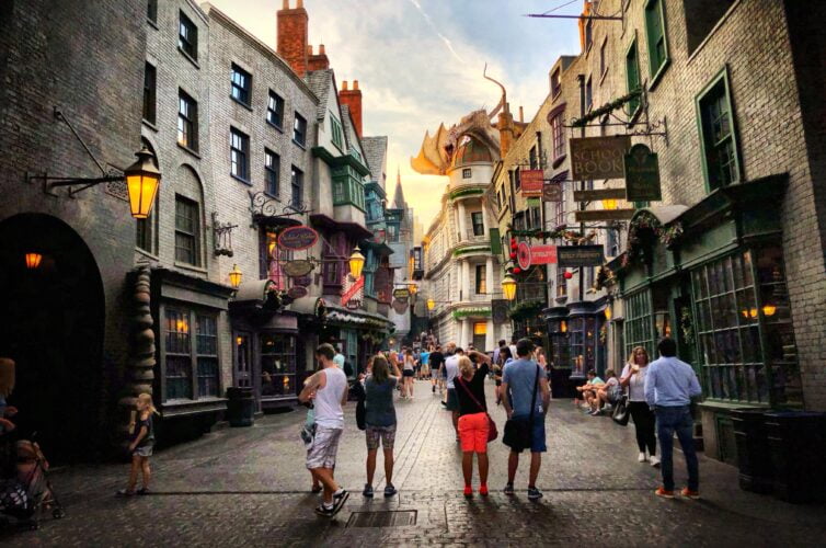 Diagon Alley von Harry Potter in Orlando (Florida)