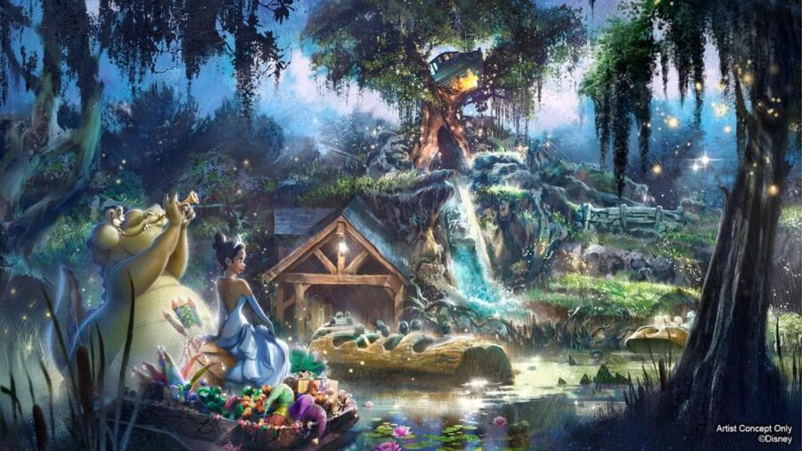 Splash Mountain wird umgestaltet: Küss den Frosch / Princess and the Frog