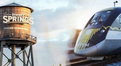 Brightline Zug nach Orlando (Disney World)