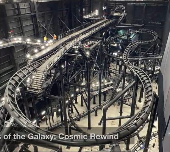 Guardians of the Galaxy: Cosmic Rewind - Indoor-Strecke