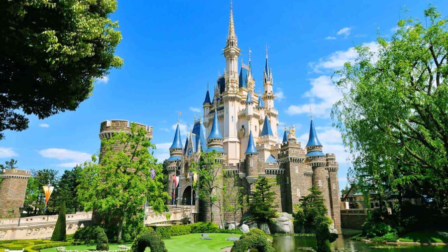 Cinderella-Schloss im Tokyo Disneyland