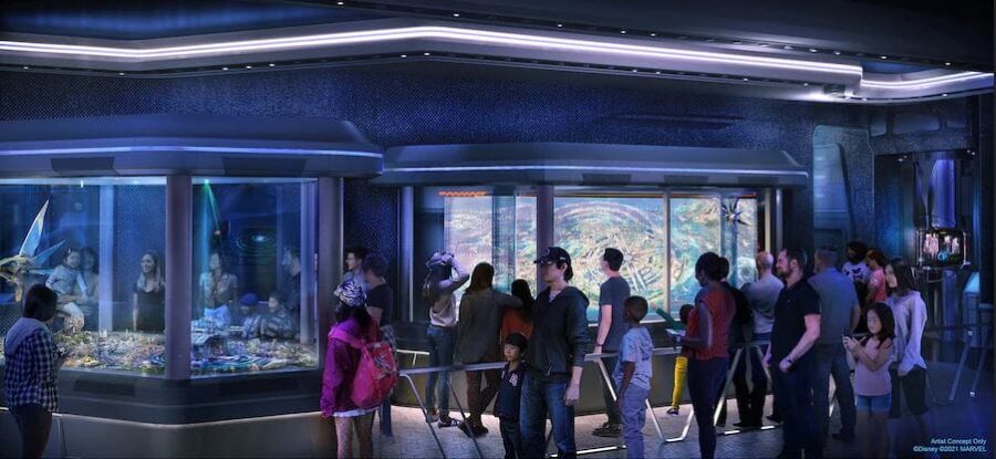 "Other World"-Pavillon mit dem Namen "Wonders of Xandar" in EPCOT