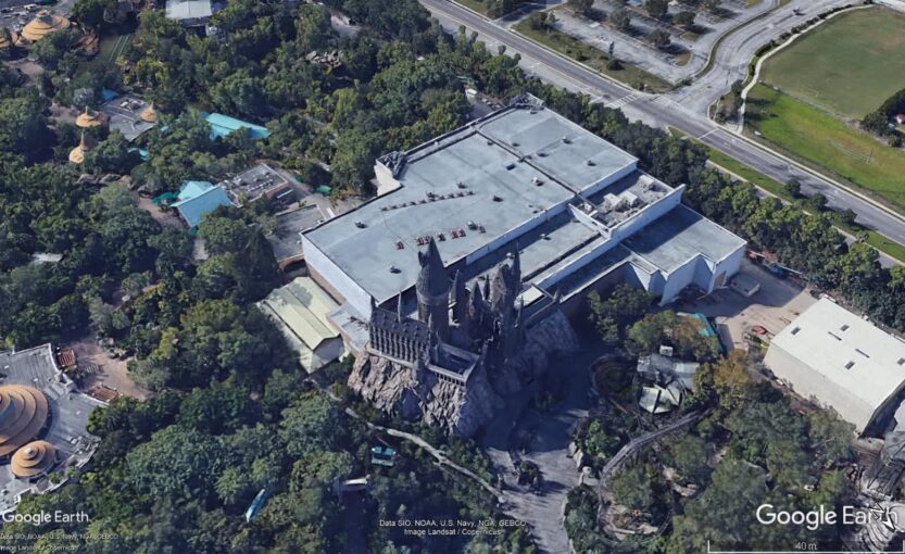 Harry Potter and the Forbidden Journey in Universal's Islands of Adventure, eine der wirklich grossen Attraktionen