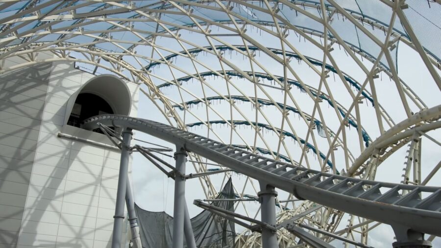 TRON Lightcycle / Run startet Test-Phase Baustelle