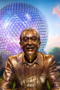 Walt Statue EPCOT 