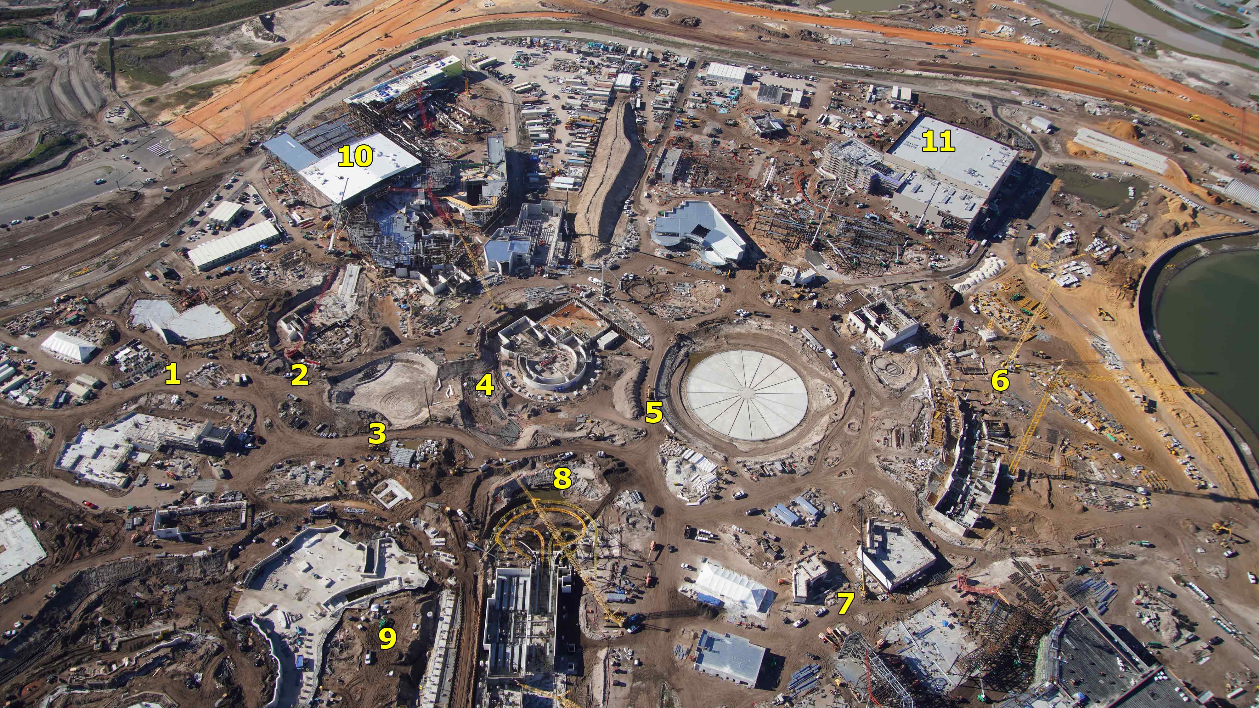 Aktualisierte Baustellen-Übersicht (Januar 2023)