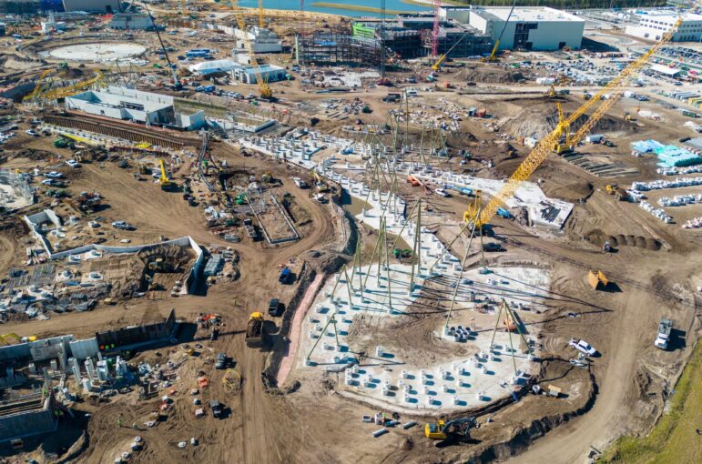 Epic Universe Hub Coaster: Baustellen-Update