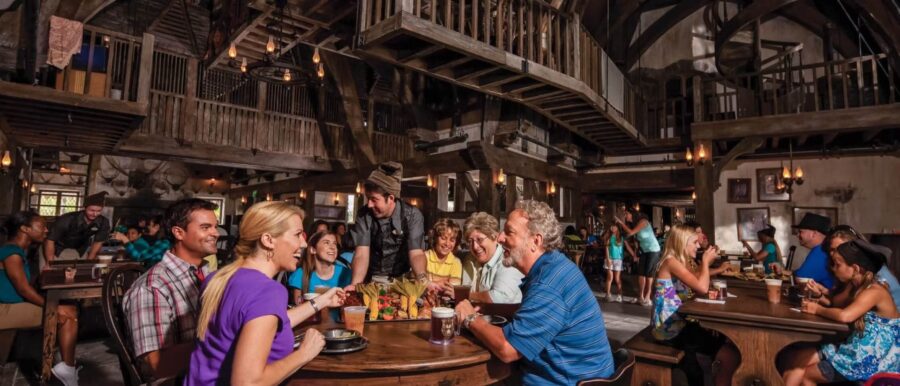 The Three Broomsticks bei Harry Potter