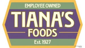 Tiana's Food Logo