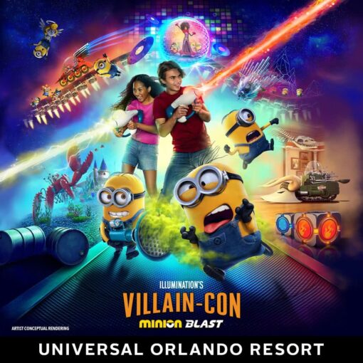 Minion Land Villain-Con Minion Blast: Neue Attrationen und Meet & Greets