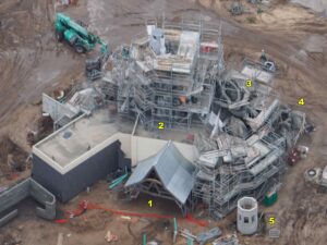 Classic Monsters Portal (Epic Universe Baustelle Juni 2023)