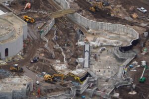 Splash Battle Baustelle Epic Universe