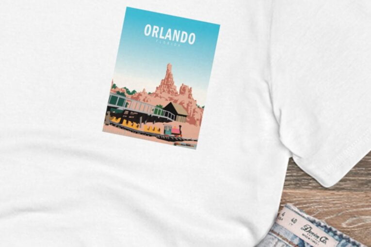 Walt Disney World T-Shirt Big Thunder Mountain aus den Magic Kingdom