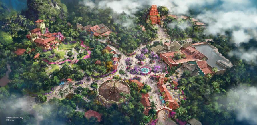 Erste Teaser für kommende Erweiterung fürs Disneys Animal Kingdom: Encanto & Indiana Jones