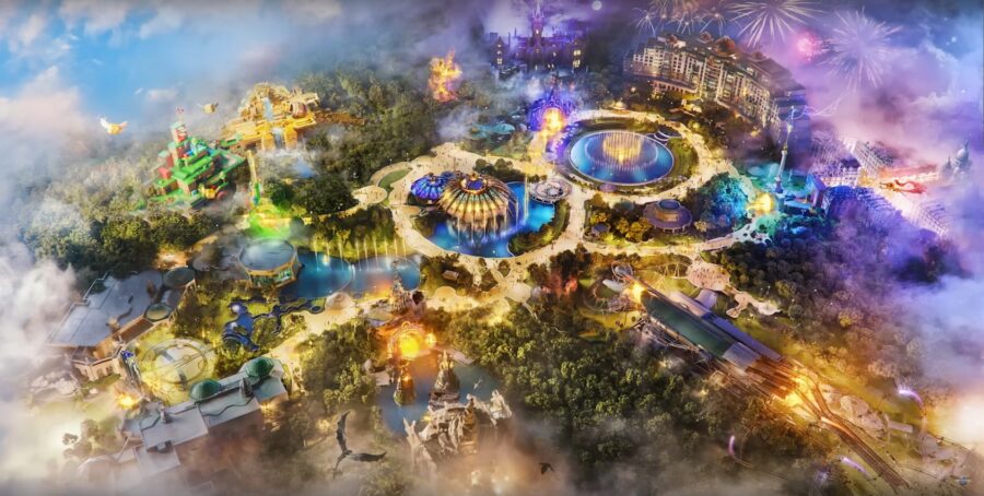 Universal kündigt Bereiche für Harry Potter, Super Nintendo World, "How to Train Your Dragon" und Classic Monsters für neuen Epic Universe Park an