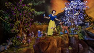 Snow White's Enchanted Wish: Erlebt Schneewittchens Geschichte mit lebendigen Szenen und Charakteren in dieser aktualisierten klassischen Fahrt.