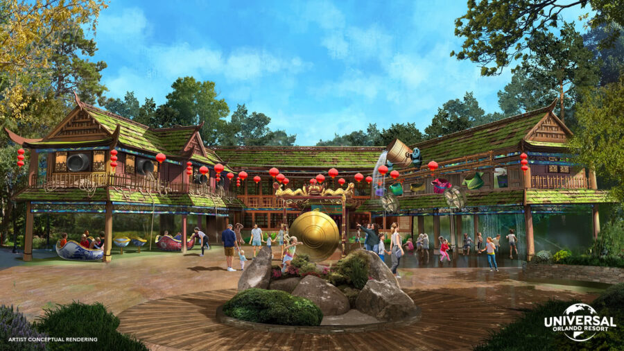 Po's Kung Fu Training Camp im DreamWorks Land in den Universal Studios Florida