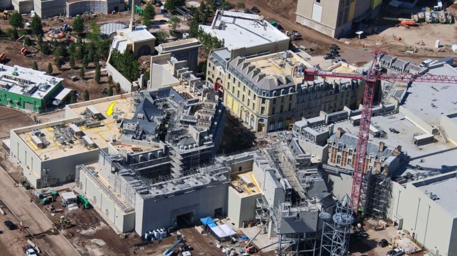 «The Wizarding World of Harry Potter – Ministry of Magic» Baustelle