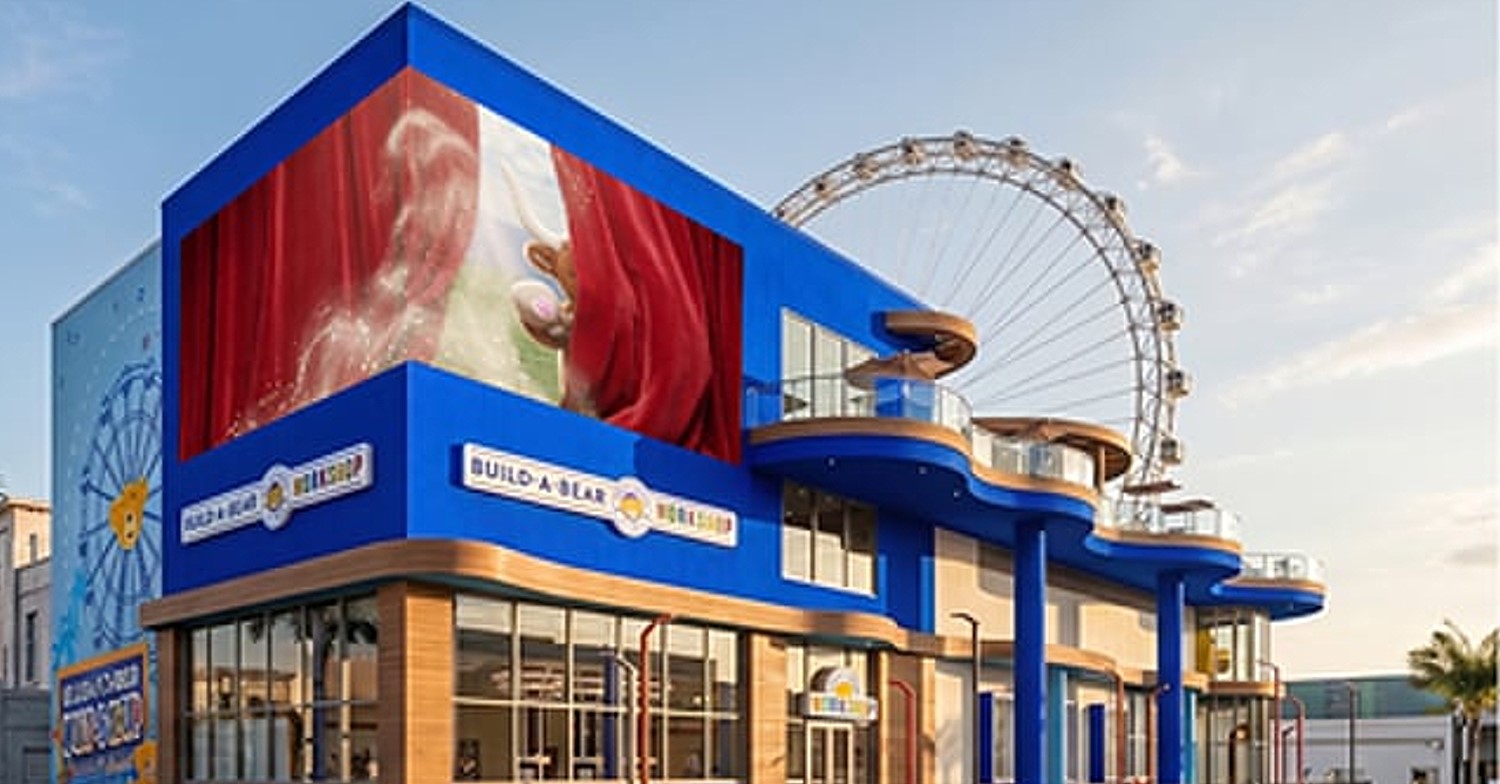 Concept Grafik für Build a Bear im Icon Park
